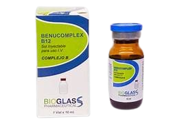 BENUCOMPLEX B12 10ML IV IM X 1 AMP | FarmaBien