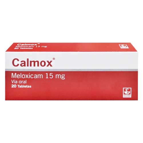 CALMOX 15MG X 20 TAB | FarmaBien