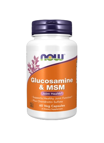 GLUCOSAMINE & MSM NOW X 60 CAP
