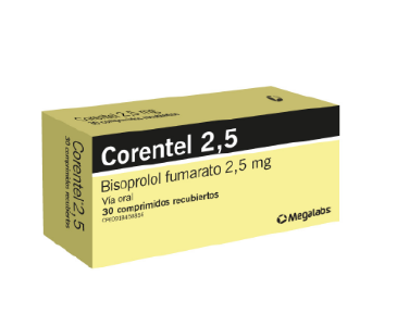 CORENTEL25mgX30COMPREC