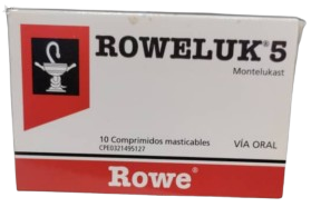 ROWELUK 5 MG x 10 COMP REC | FarmaBien