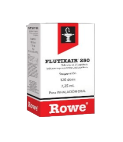 FLUTIXAIR INH 250/25MCG X 120 DOSIS | FarmaBien