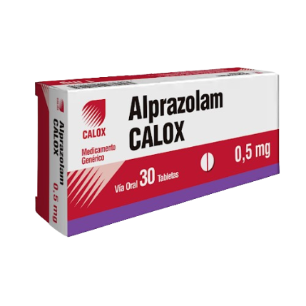 ALPRAZOLAM 0.5MG X30TAB CALOX | FarmaBien