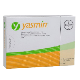 YASMIN 3MG-30MCG X 21 COMPR | FarmaBien