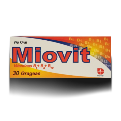 MIOVIT X 30 MOROCHA GRAGEAS | FarmaBien