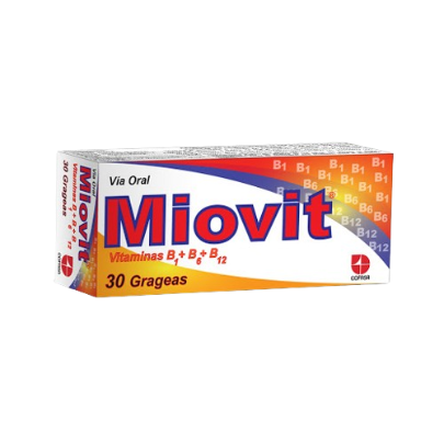 MIOVIT X 30 GRAGEAS | FarmaBien