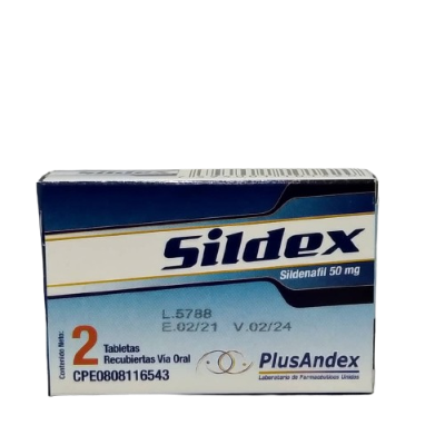 SILDEX 50MG X 2TAB | FarmaBien