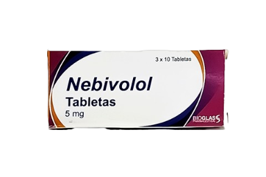 NEBIVOLOL 5MG X 30TAB BIOGLASS | FarmaBien