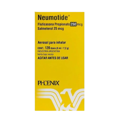 NEUMOTIDE 250MCG/25MCG X 120DOSIS | FarmaBien