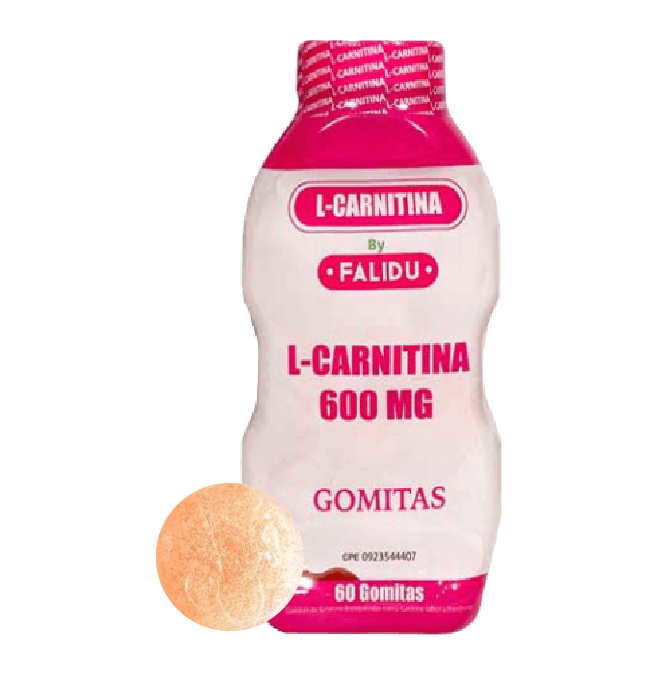 L-CARNITINA 600 MG FALIDU X 60 GOM