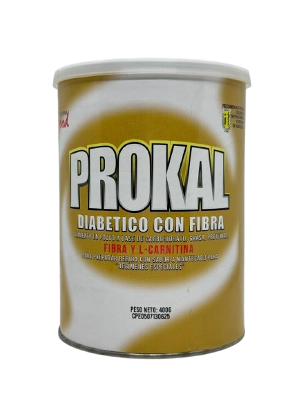prokal con l carnitina y glutamina PROKAL DIABETICO CON FIBRA 400G