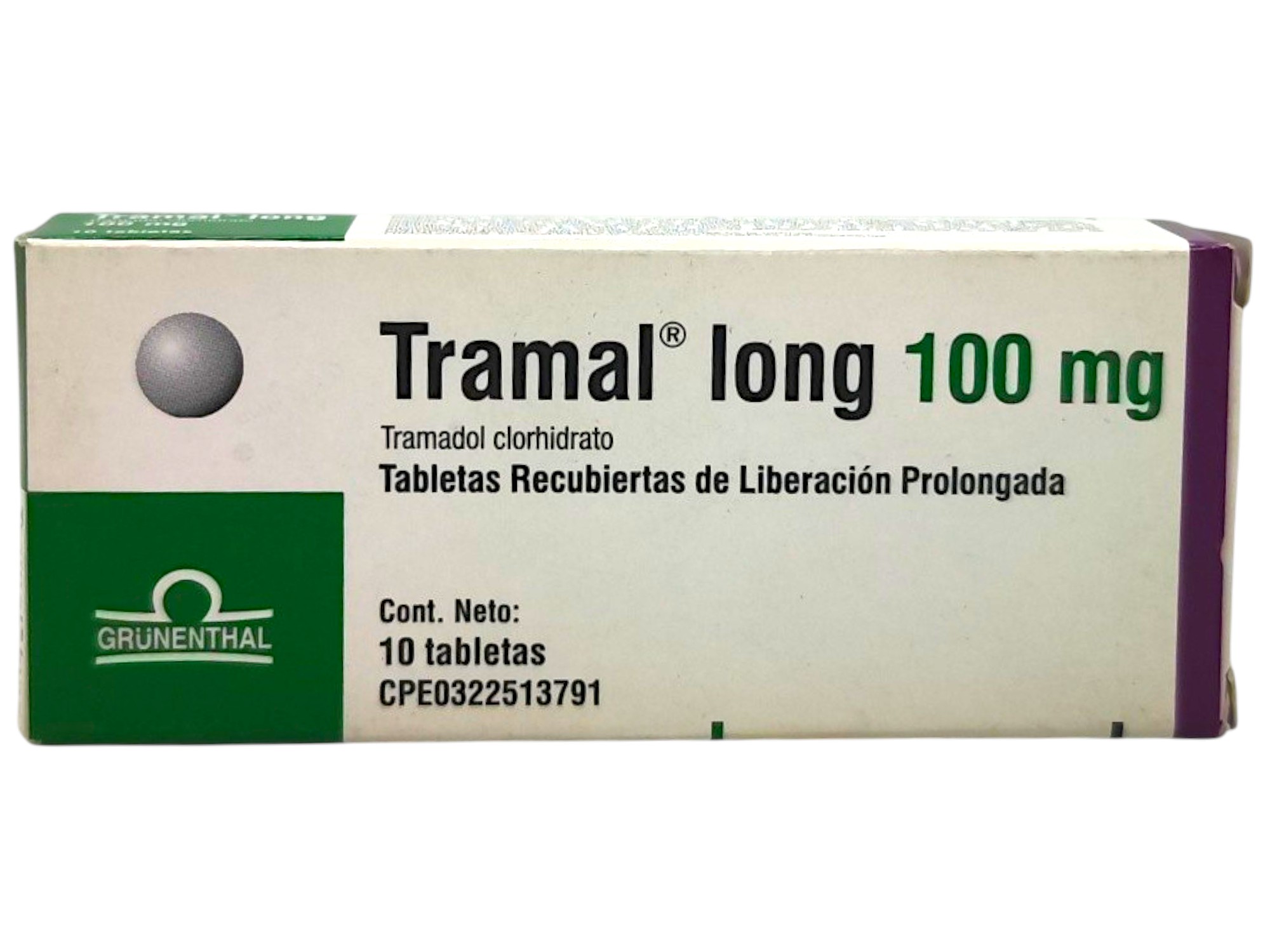 Tramal Instruments TRAMAL LONG 100MG X 10TAB | FarmaBien