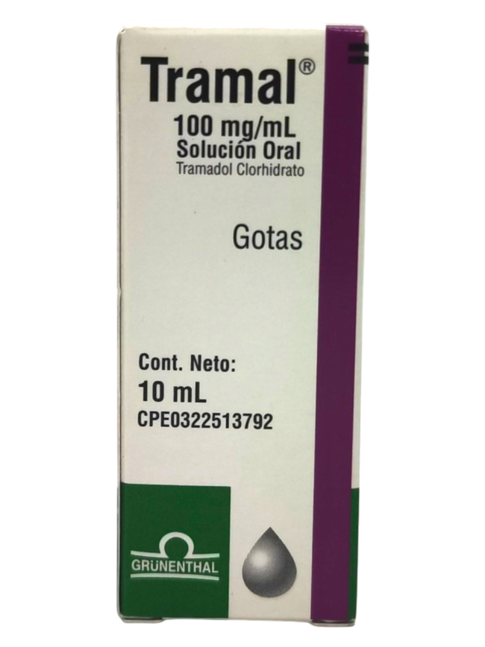 Tramal Instruments TRAMAL TRAMADOL GTA X 10 ML 100MG/ML | FarmaBien