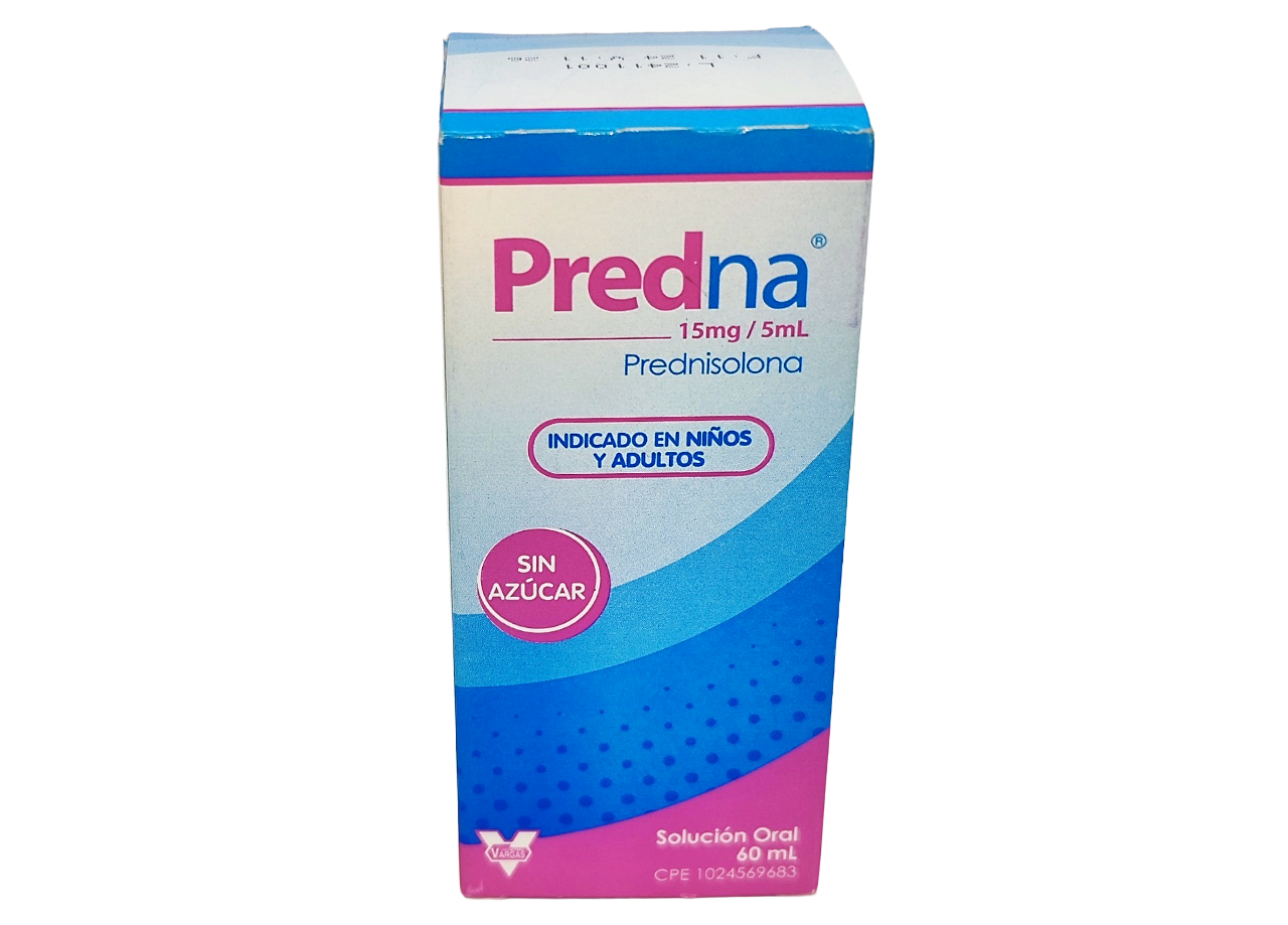 Predna PREDNA 15MG/5MLSOL ORAL X 60ML | FarmaBien