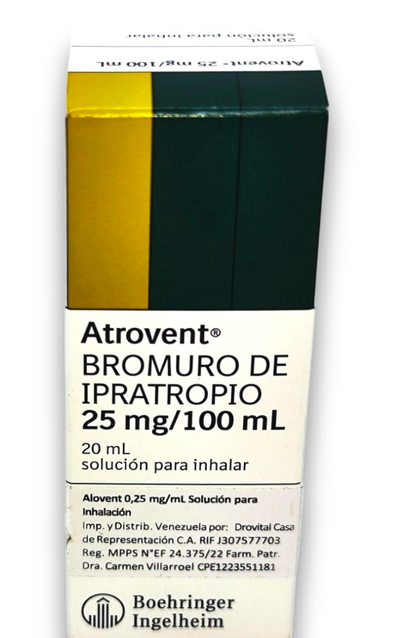 ATROVENT SOL X 20 ML ALOVENT | FarmaBien